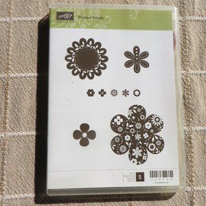 Stampin' Up Printed Petals Stamp Set